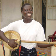 Akontingspelare, Gambia.